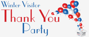 Winter Visitor Thank You Party 2014